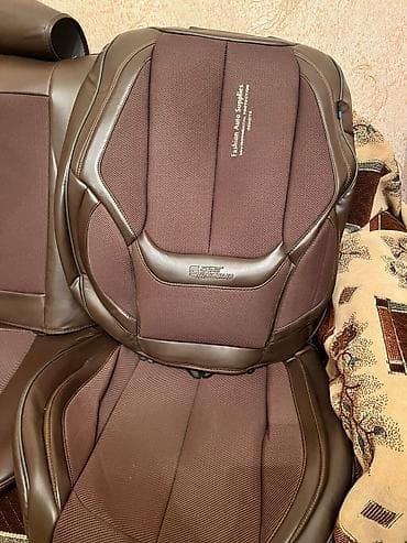 maşın diski: Avtomobil oturacağı üçün dəri/eko-dəri çexollar dəsti - Rəng: tünd — 2