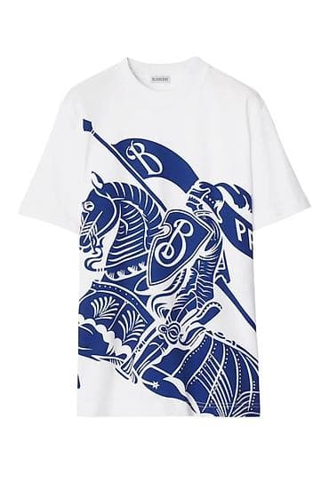 Futbolka, Burberry, M, rəng - Qara
