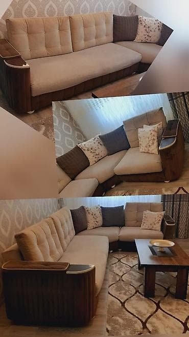 saloglu qiymetler: Künc divan Açılır həm bazalı. Normal vəziyyətdə. Ölçü 2.20×2 metr — 1