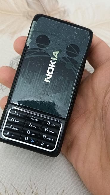 nokia flip: Nokia 3250, < 2 GB Memory Capacity, rəng - Qara, Zəmanət, Düyməli — 8