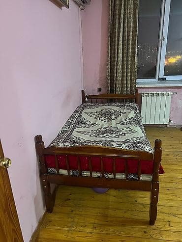 Təknəfərlik çarpayı, Bazasız, Matras ilə, Siyirməsiz