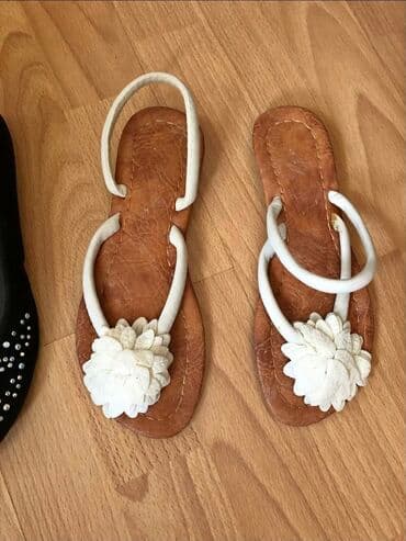 женские золотистые туфли: Туфли, Размер: 37, Б/у — 6