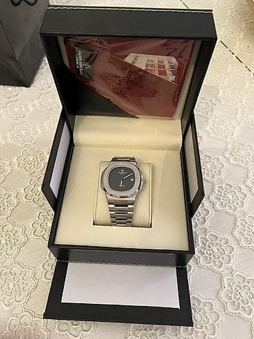 dəmir saat: Qol saatı, Patek Phillipe, rəng - Gümüşü — 3