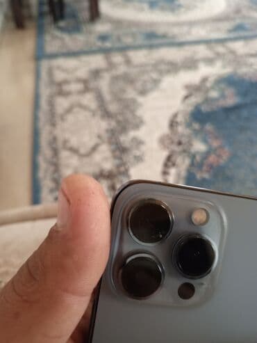 продаётся ноутбук запечатанный абсолютно новый привозной из америки: IPhone 13 Pro, 128 GB, Sierra Blue, Face ID — 10