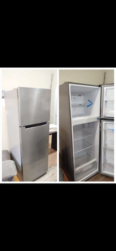 BYD: İşlənmiş 2 qapılı Hoffman Soyuducu Satılır, rəng - Boz, Dolab içi — 1