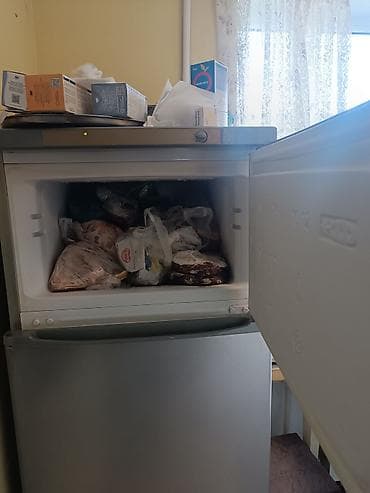 2 qapılı Indesit Soyuducu Satılır, rəng - Boz — 2