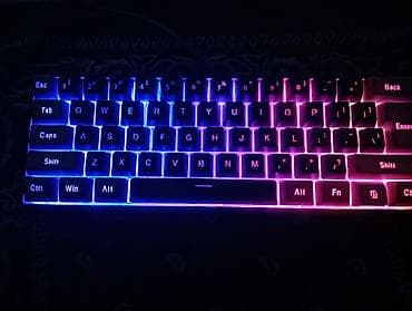 mini kompyuter: RGB işıqlandırmalı kompakt kompüter klaviaturası. Klaviatura kiçik — 2
