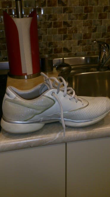 кроссовки баку: Размер: 37, цвет - Белый, Б/у — 1