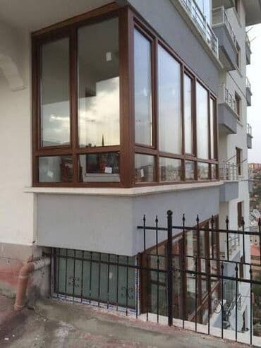 hamam qaplari: Cam balkon 1 kv - 120 manat her reng movcuddur Bizim digər — 1