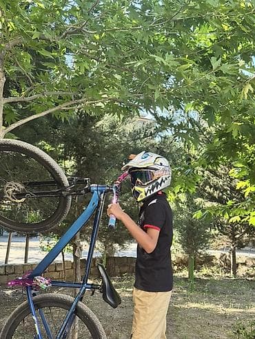 səsboğucular moto: Uşaq üçün motocross/velosiped kaskası və qoruyucu eynək seti - Növ — 3