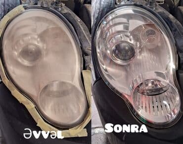 Yük daşımaları: Xidmət;hər növ faralarin buxarla təmizlənməsi.1 il zəmanət.cütü 30 — 7