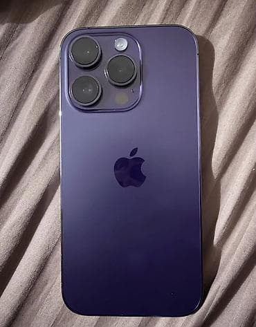 iphone kontakt home: IPhone 14 Pro, Deep Purple, Face ID — 1
