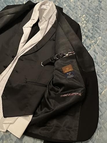 muhafize geyimi: Qara smokin dəsti (Bəylik kostyumu) Kirayəyə verilir. - Brend — 3