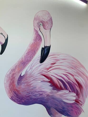 tank şəkli çəkmək: Divar rəsimlərinin çəkilməsi🎨 Qiymət rəsmə və onun ölçüsünə uyğun — 2