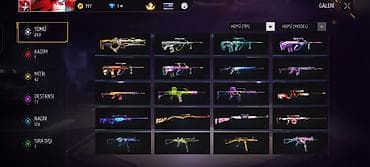 dim listening 1: Free Fire hesabı – yüksək səviyyəli, zəngin kolleksiya Profil: - Dil — 8