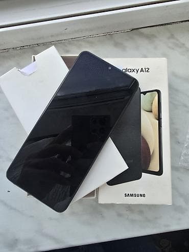 lazne kamere: Samsung Galaxy A12, 64 GB, rəng - Qara, Sensor — 2