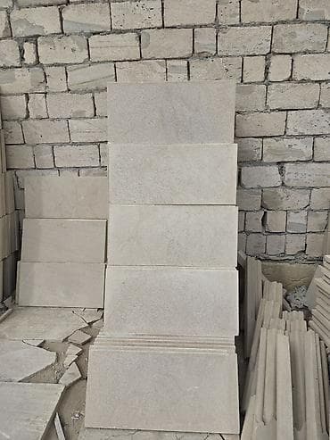 təbii dash: Təbii daş plitələr – fasad və döşəmə üçün Məhsul: kəsilmiş təbii daş — 3