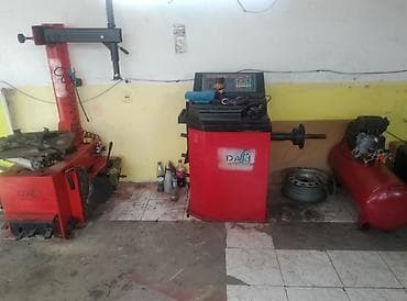 Təkər servisi üçün avadanlıqlar dəsti - Təkər söküb-taxma aparatı