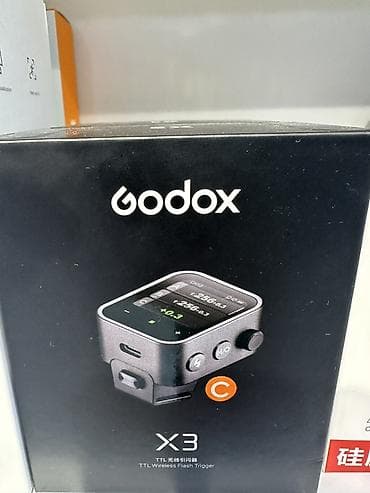 video reqistator: Godox X3 C – TTL Simsiz Fleş Tətikleyici (Canon üçün) - TTL, Manual — 1