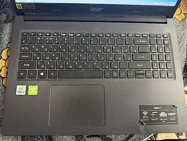 Noutbuk və netbuklar: Acer Aspire 3 noutbuku - Ekran: 15.6", Full HD 1080p - Prosessor — 2