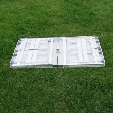 endirimde olan mebeller: Piknik stolu teze mallar 🔺olcusu 120x60 sm 🔺hundurluk 55-70 sm — 2