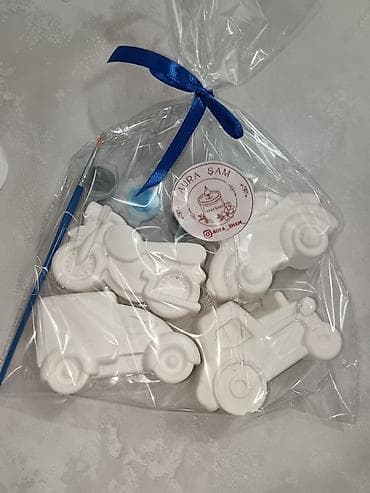 ucuz tekstil: Fiqur, Gips, rəng - Ağ — 2