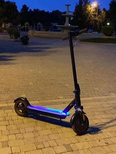 сколько стоит электросамокат в баку: Elektrikli Skuter Sürət:30 Baterya Saxlamaqi 7saat Max Çəki : 90 — 3