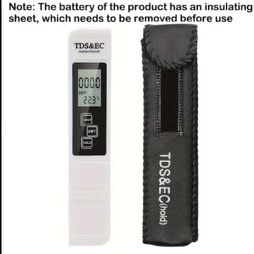 su süzən aparat: Suyun temizliyini olcen Su ölçən cihaz Tds Duzluluq olcen Duzluluq — 3