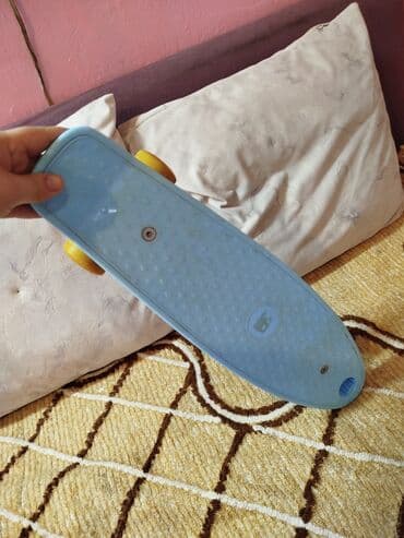 çadır kamp: Məhsul: Plastik kruizer skeytbord - Rəng: Gözəl açıq mavi gövdə — 4