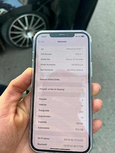 stranger things max: IPhone 12 Pro Max, 128 GB, Göy — 4