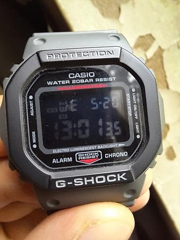 luc saatlar: Qol saatı, Casio, rəng - Boz — 6