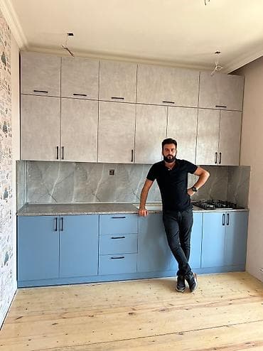 Sifarişlə mətbəx dəsti, Özü çəkən petlələr, Şüşə, Kredit var, Pulsuz çatdırılma, Ödənişli çatdırılma, Rayonlara çatdırılma