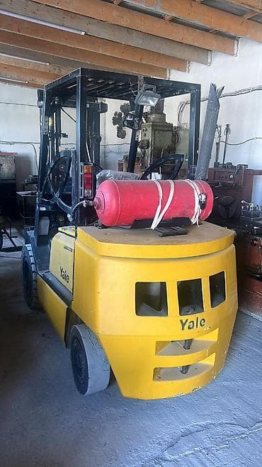 islenmis avtokar satisi: Yale markalı qazla işləyən forklift - Yanacaq sistemi: LPG silindr — 6
