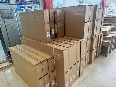 berg televizor: Yeni Televizor Samsung LED ekran 50" 4K (3840x2160), Ödənişli çatdırılma — 2