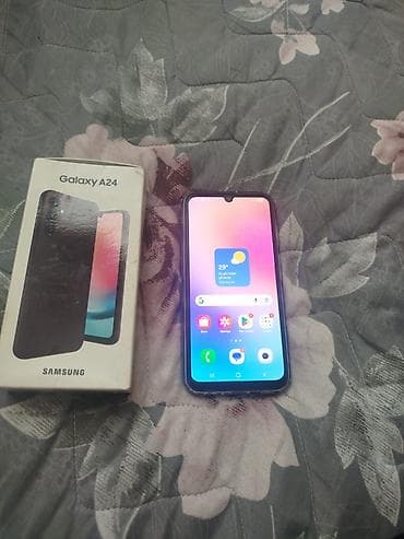 samsung kohnə: Samsung Galaxy A24 4G, 128 GB, rəng - Çəhrayı, Barmaq izi, İki sim kartlı — 2