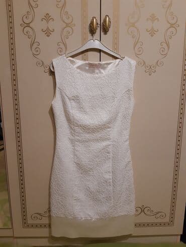 ağ qadın ətəkləri: Don Türkiyənindir, 36 (S) ölçü həm gündəlik, həm ziyafətə geyinməyə — 2