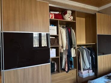 kupe şkaf: Kupe, 4 qapılı Düz dolab, Qarderob, paltar dolabı — 4