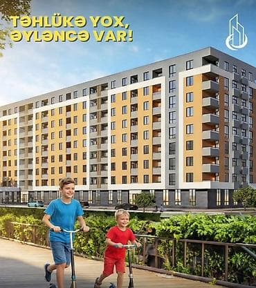 nefcilerde kiraye ev: 2 otaqlı, Yeni tikili, 58 kv. m — 6