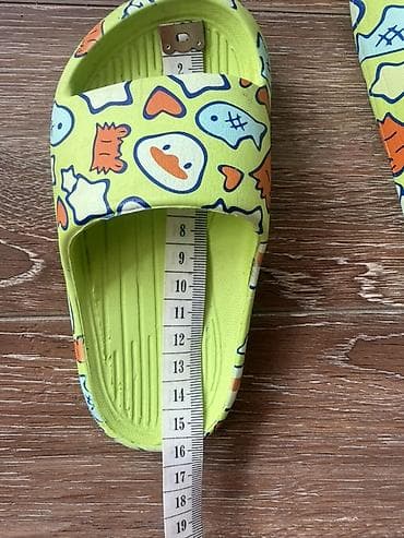 Комплекты одежды: Цвет - Зеленый Шлёпанцы, Размер: 26, Унисекс — 4