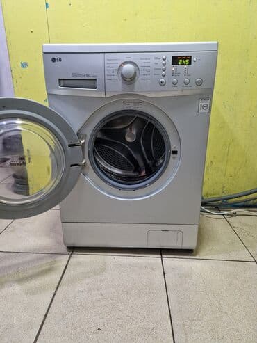 купить стиральную машину бу: Paltaryuyan maşın LG, 6 kq, İşlənmiş, Avtomat, Qurutma var, Kredit yoxdur, Ödənişli çatdırılma — 3