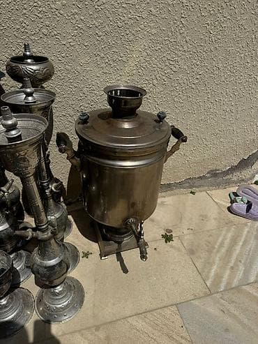İşlənmiş Od Samovar, 6 l, Ünvandan götürmə, Ödənişli çatdırılma