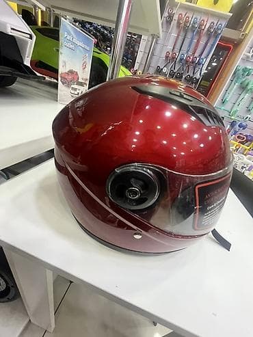 idman kaskı: Velosiped və motosiklet üçün kask. Xüsusiyyətlər: - Rəng: tünd — 4