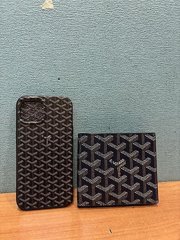 Goyard naxışlı aksesuar dəsti kaslok 25azn Telefon qabi 6azn -