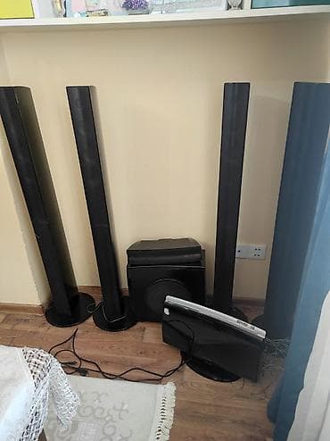 Samsung ev kinoteatrı – tam komplekt 5.1 Təcili satılır real alıcıya — 5