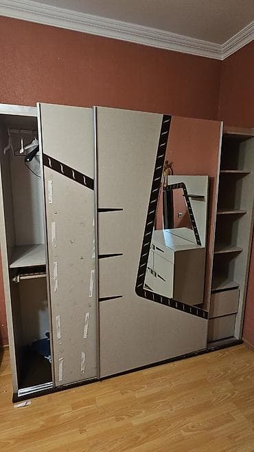 çarpayı işlənmiş: Yataq otağı mebel dəsti - Dəst tərkibi: - İki nəfərlik çarpayı — 2