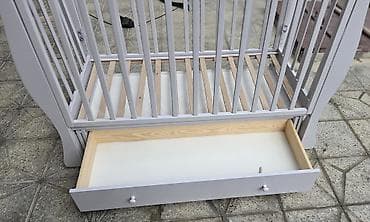 şaxta baba: Uşaq beşiyi – taxta çarpayı - Material: bərk ağac, ekoloji təmiz — 4