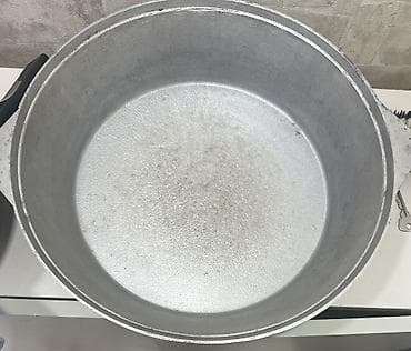 Посуда для готовки: Кастрюля, цвет - Серебристый, Алюминий — 4