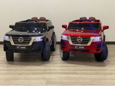 7 yaş: Uşaq elektrik cipi "Nissan" M 4837EBLR (4WD tam ötürücülü). İki — 1