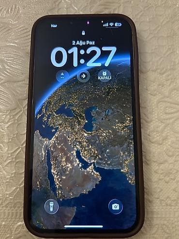 işlənmiş iphone 13: IPhone 13 Pro Max, 128 GB, Gümüşü, Qırıq — 1