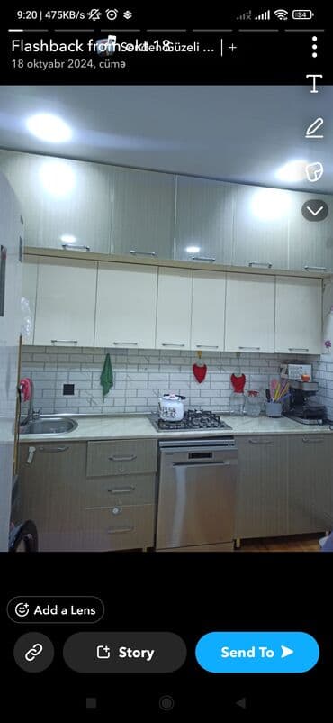 мойка шкаф для кухни: Mətbəx mebeli dəsti - Üst-üstə iki qat asma şkaflar: yüksək — 3